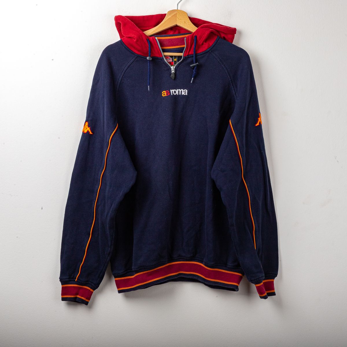 Felpa Cappuccio As Roma Kappa 2002/2003