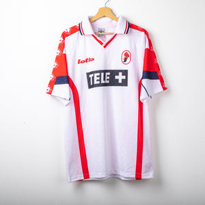 maglia home bari lotto 1999/2000 cassano 18 autografata