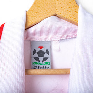 maglia home bari lotto 1999/2000 cassano 18 autografata