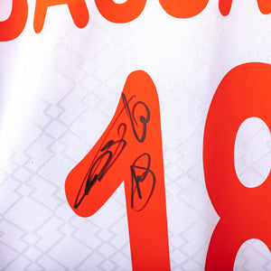maglia home bari lotto 1999/2000 cassano 18 autografata