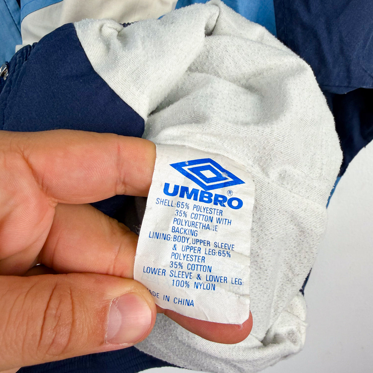 1992/1993 SS Lazio Umbro Tracksuit Jacket