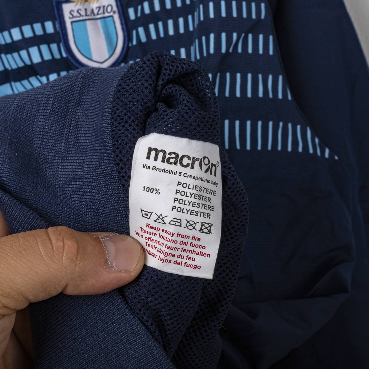 2012/2013 SS Lazio Macron Tracksuit Jacket