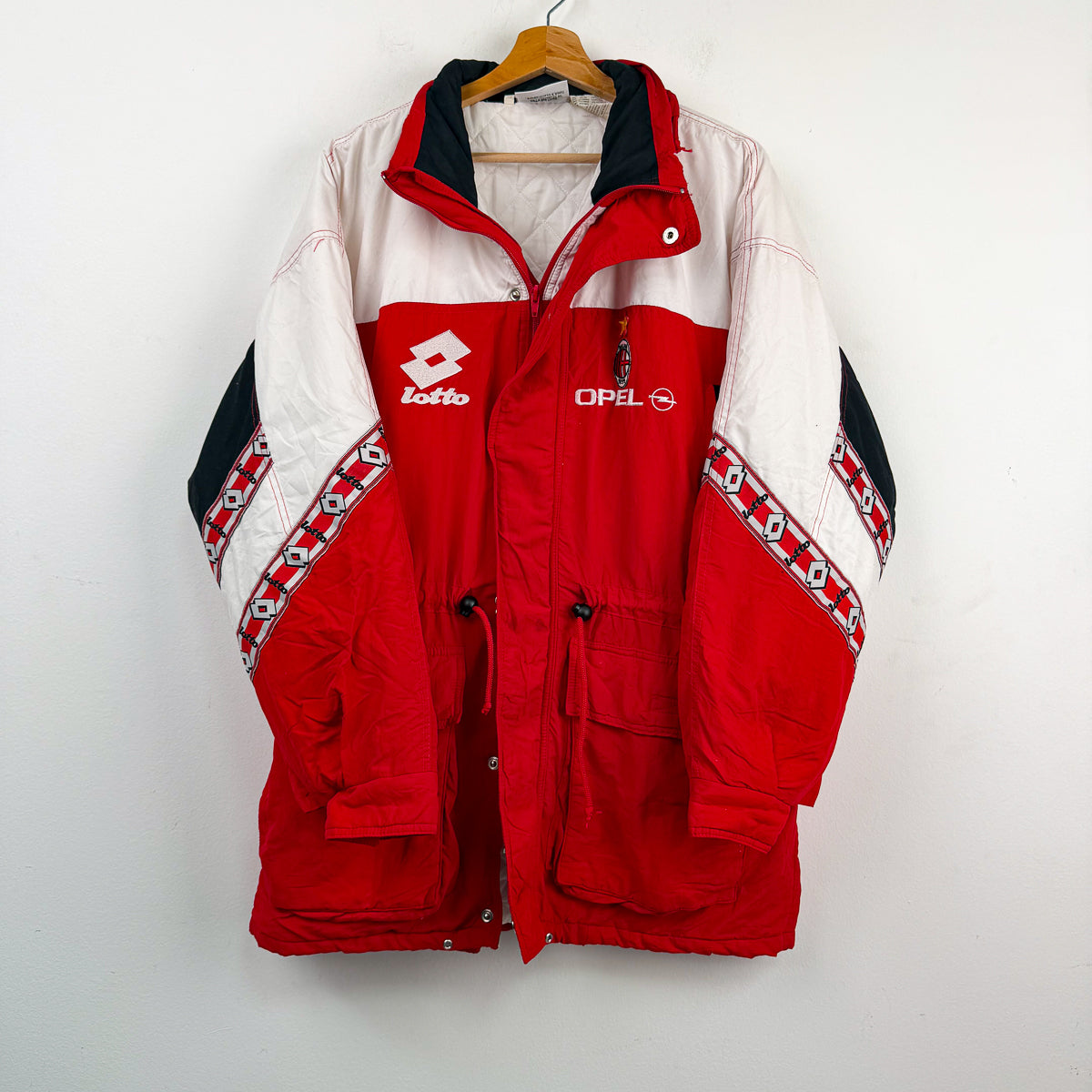 1995/1996 AC Milan Lotto Coat