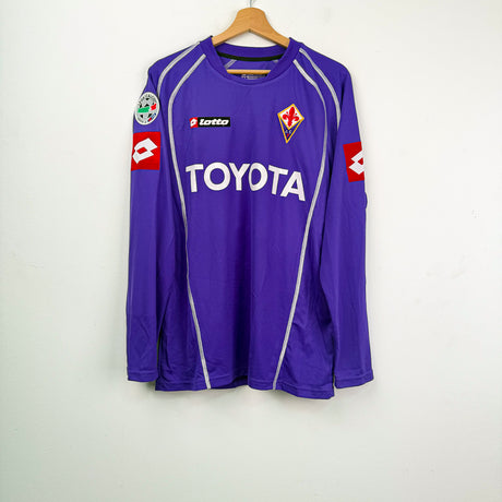 Maglia Home Fiorentina Lotto Toni 30 ML 2005/2006 L