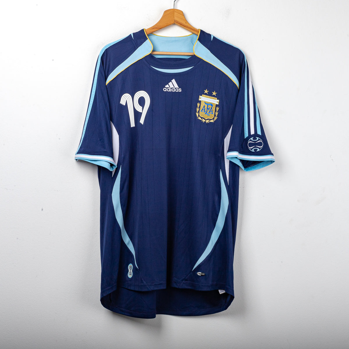 Maglia Away Argentina Adidas Messi 19 2006 XL