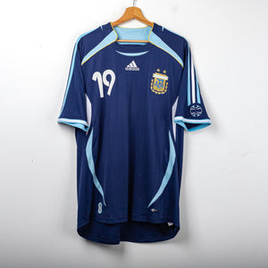 Maglia Away Argentina Adidas Messi 19 2006 XL