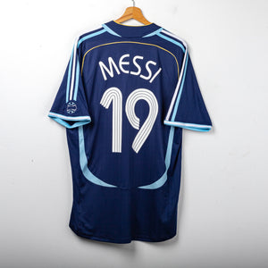 Maglia Away Argentina Adidas Messi 19 2006 XL