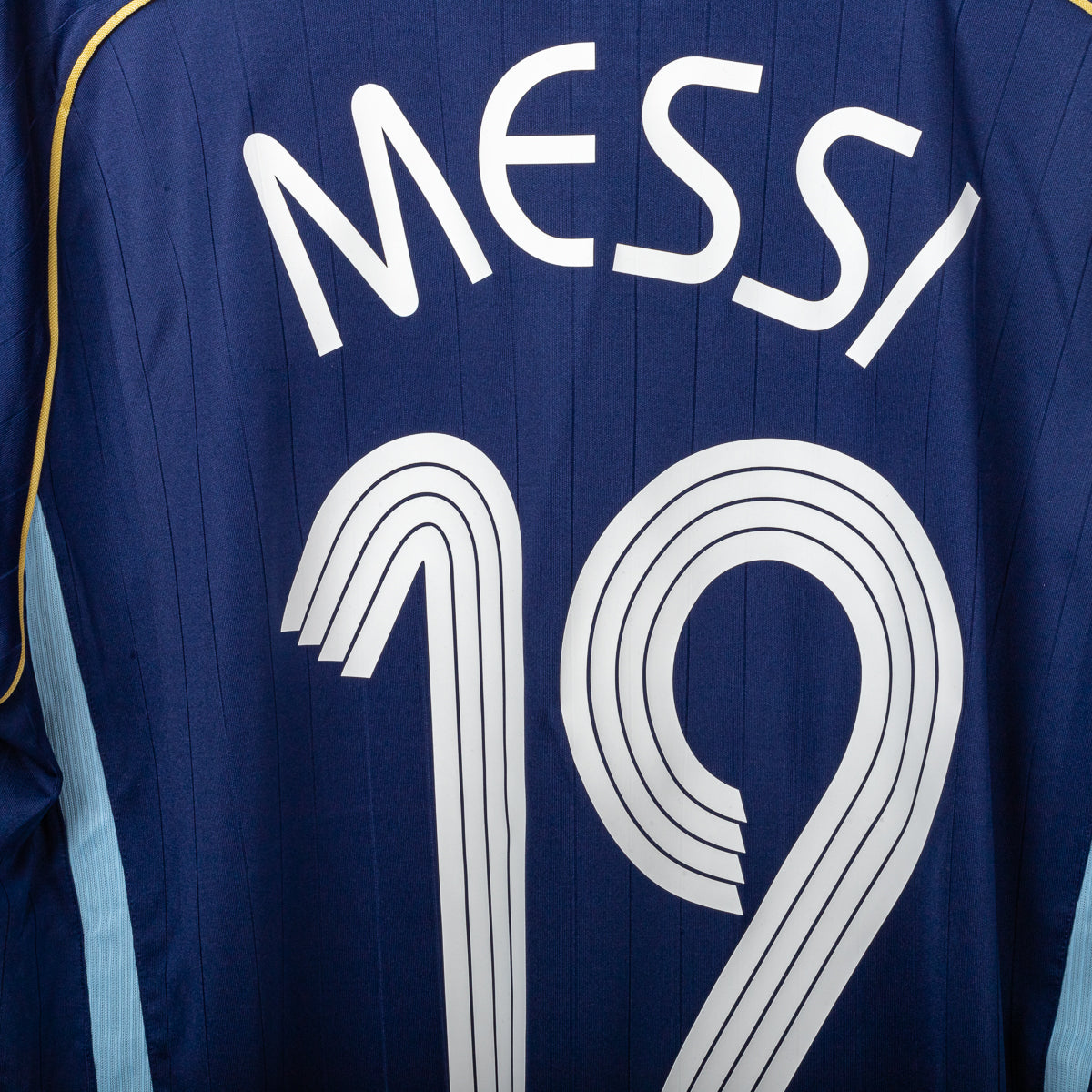 Maglia Away Argentina Adidas Messi 19 2006 XL