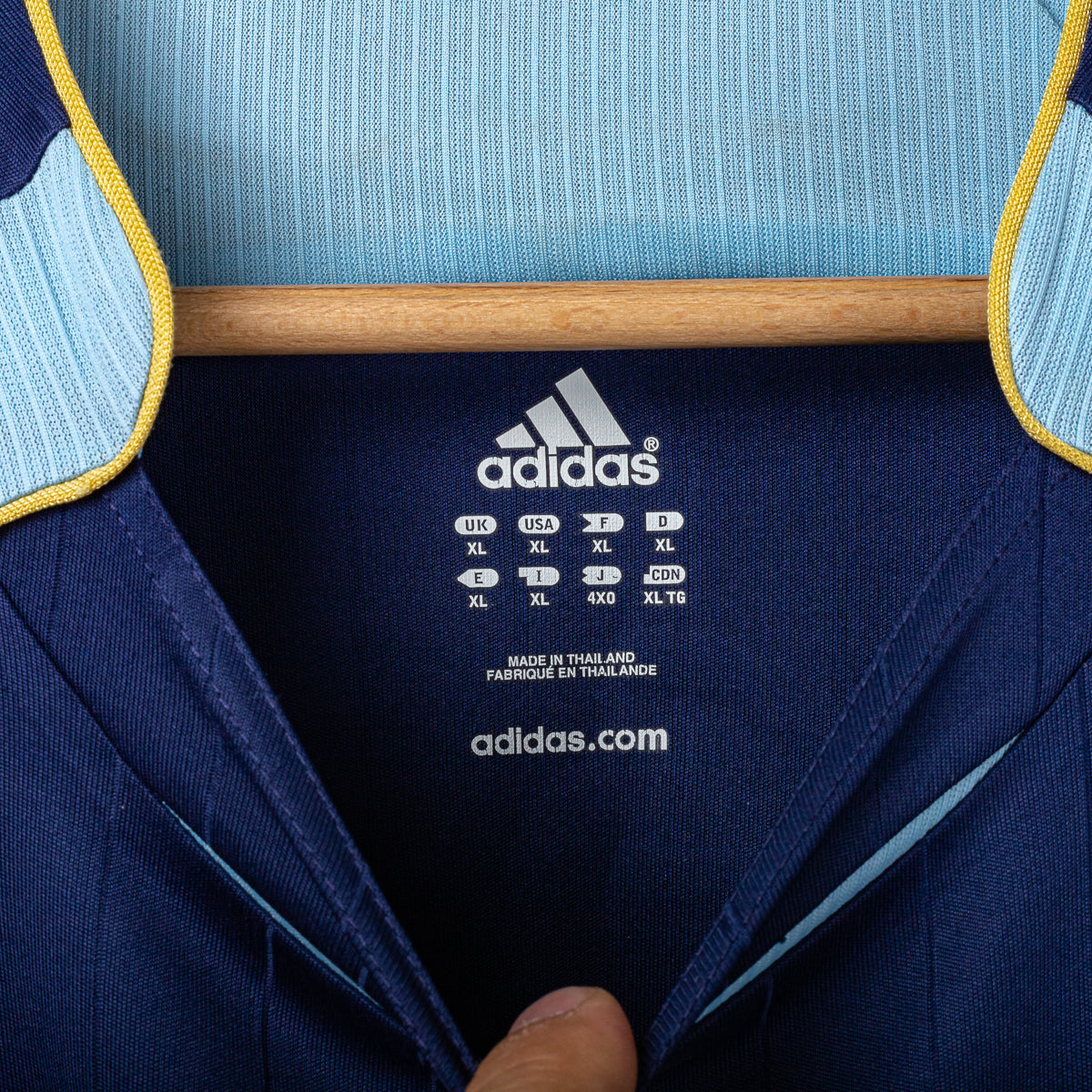Maglia Away Argentina Adidas Messi 19 2006 XL