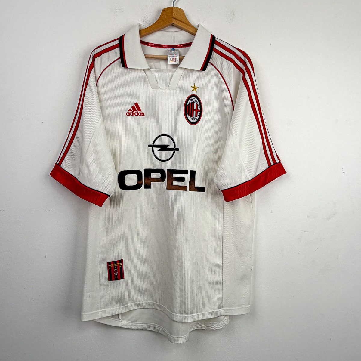 Maglia Away Milan Adidas Shevchenko 7 1999/2000 L