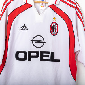 Maglia Away Milan Adidas Pirlo 21 2001/2002 L