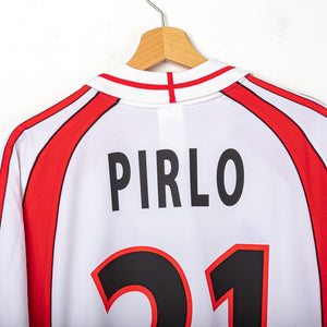 Maglia Away Milan Adidas Pirlo 21 2001/2002 L