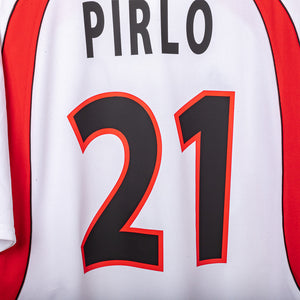 Maglia Away Milan Adidas Pirlo 21 2001/2002 L