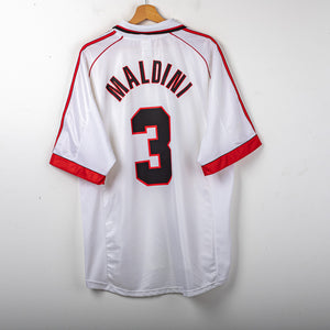 Maglia Away Milan Adidas Maldini 3 1999/2000 XL