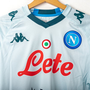 Maglia Away Napoli Kappa Mertens 14 ML 2020/2021 M