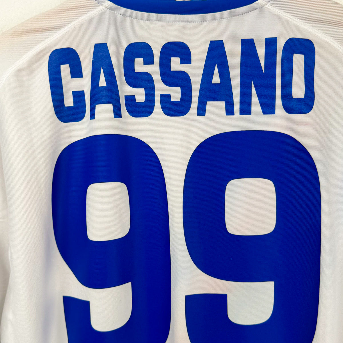 Maglia Away UCL Sampdoria Kappa Cassano 99 2010/2011 XL
