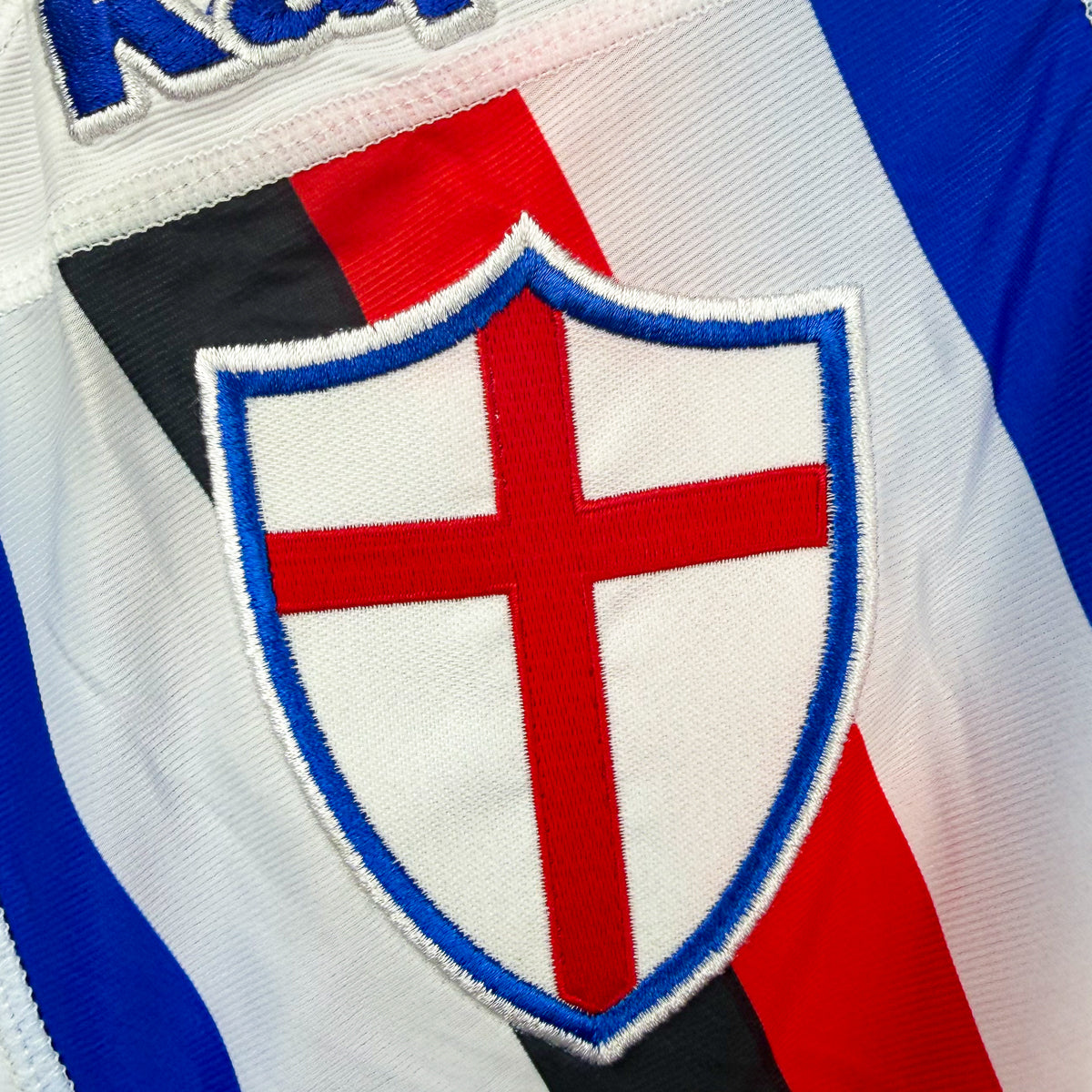 Maglia Away UCL Sampdoria Kappa Cassano 99 2010/2011 XL
