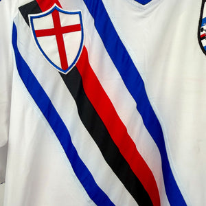 Maglia Away UCL Sampdoria Kappa Cassano 99 2010/2011 XL