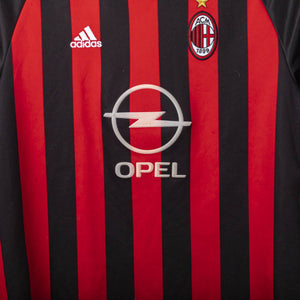 2002/2003 AC Milan Home Junior adidas Maldini Shirt