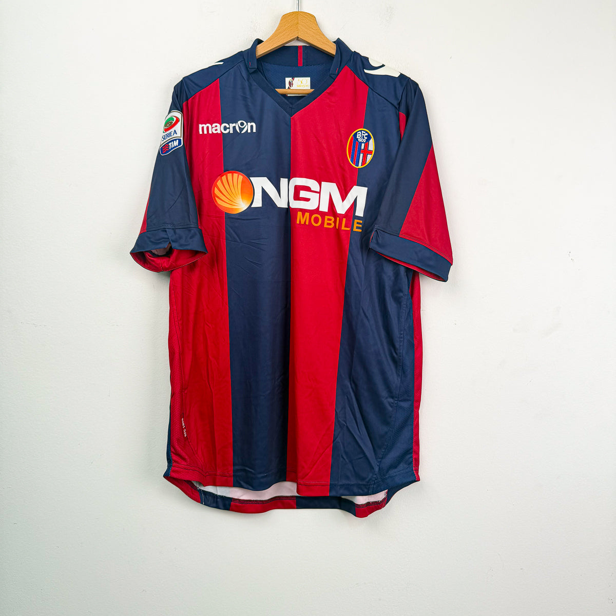 Maglia Home Bologna Macron Diamanti 23 2013/2014 XL