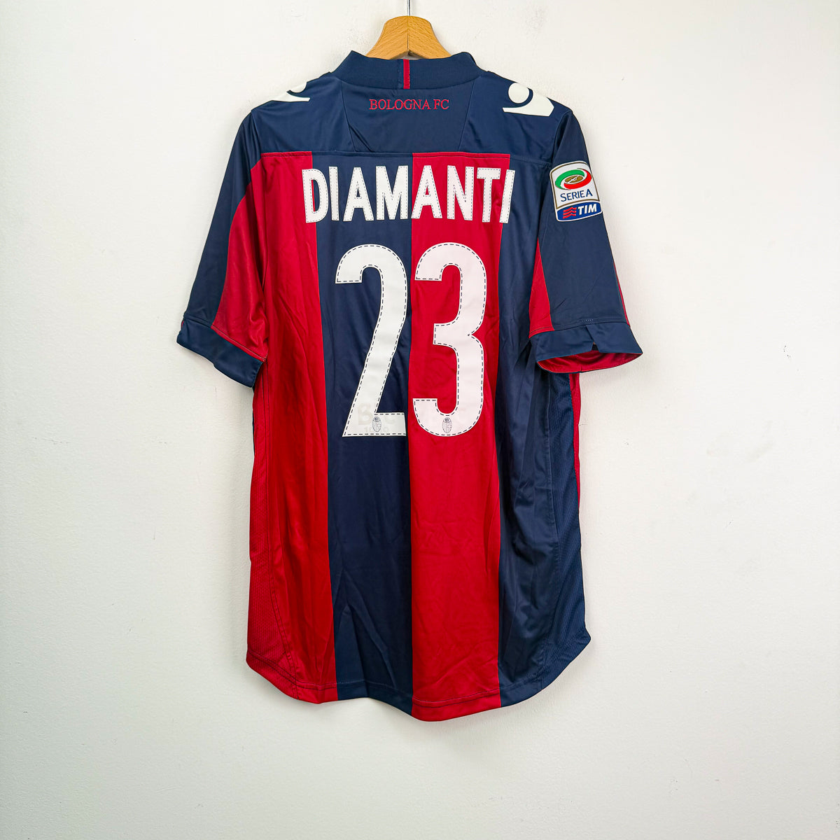 Maglia Home Bologna Macron Diamanti 23 2013/2014 XL