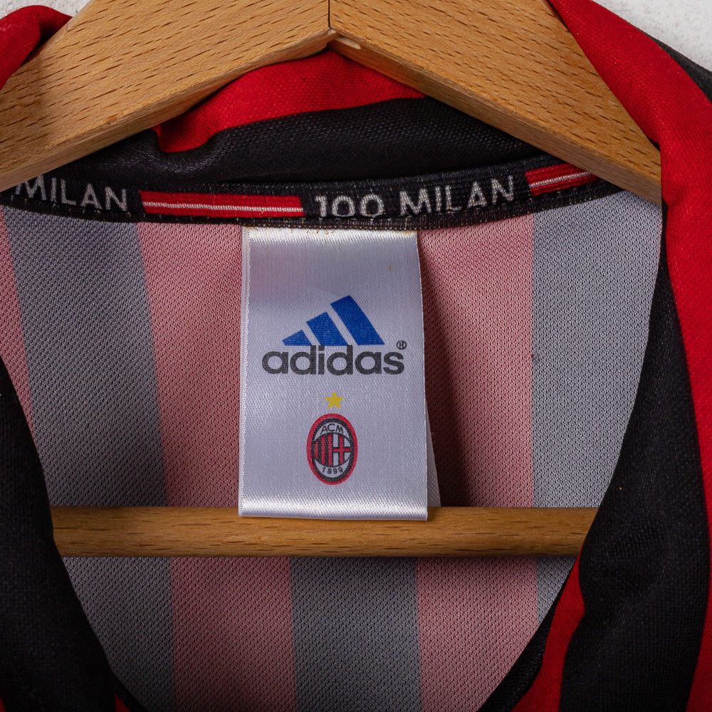 Maglia Home Centenario Milan Adidas Maldini 3 1999/2000 XL