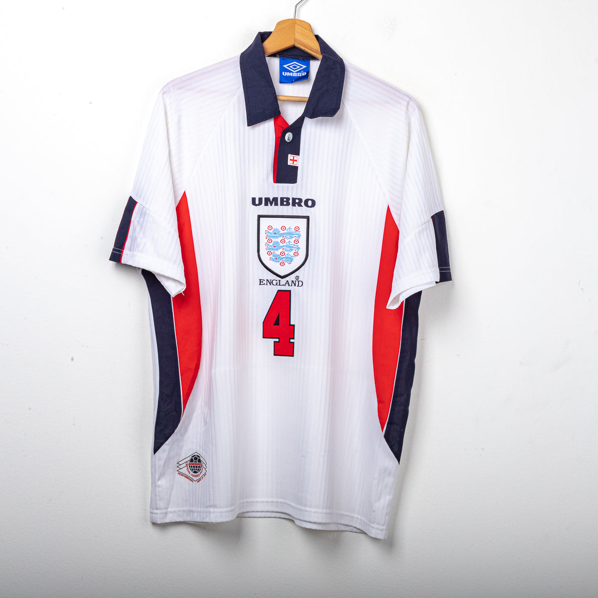Maglia Home Inghilterra Umbro Ince 4 1998 NTG