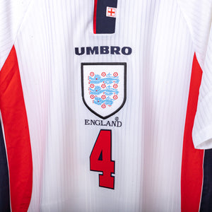 Maglia Home Inghilterra Umbro Ince 4 1998 NTG