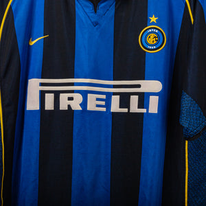 Maglia Home Inter Nike Ronaldo 9 2001/2002 XL