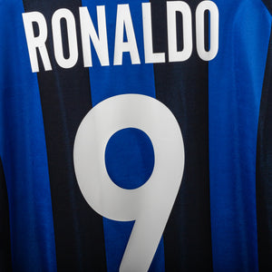 Maglia Home Inter Nike Ronaldo 9 2001/2002 XL