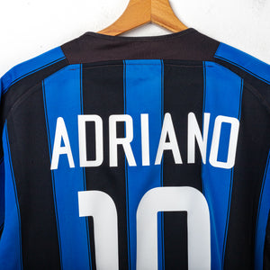 Maglia Home Inter Nike Adriano 10 2003/2004 XL