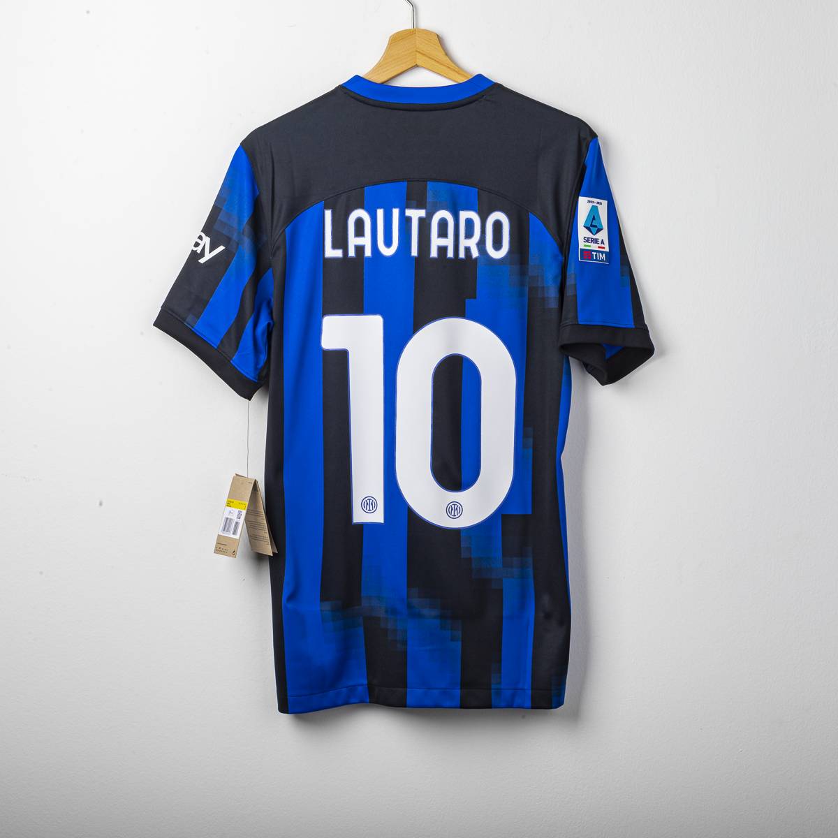 Maglia Home Inter Nike Lautaro 10 2023/2024 S