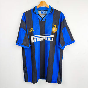 Maglia Home Inter Umbro Roberto Carlos 6 1995/1996 XL