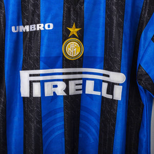 Maglia Home Inter Umbro Ronaldo 10 1997/1998 M