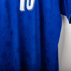 Maglia Home Italia Diadora Baggio 10 Mondiali USA 1994 XL