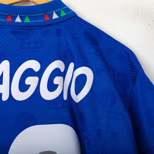 Maglia Home Italia Diadora Baggio 10 Mondiali USA 1994 XL