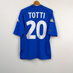 Maglia Home Italia Kappa Totti 20 2000 XL