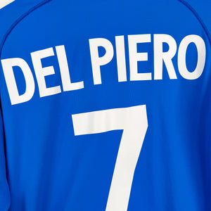 Maglia Home Italia Kappa Del Piero 7 2002 M