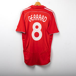 Maglia Home Liverpool Adidas Gerrard 8 2006/2007 M