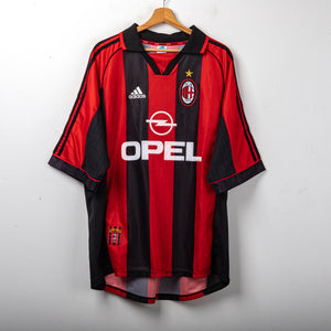 Maglia Home Milan Adidas Boban 10 1998/1999 XL