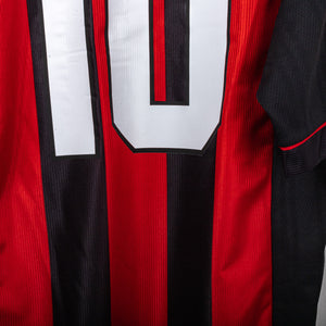 Maglia Home Milan Adidas Boban 10 1998/1999 XL