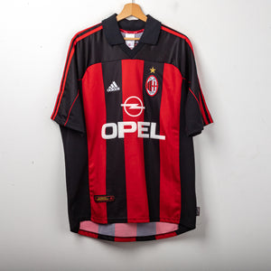 Maglia Home Milan Adidas Maldini 3 2000/2001 L