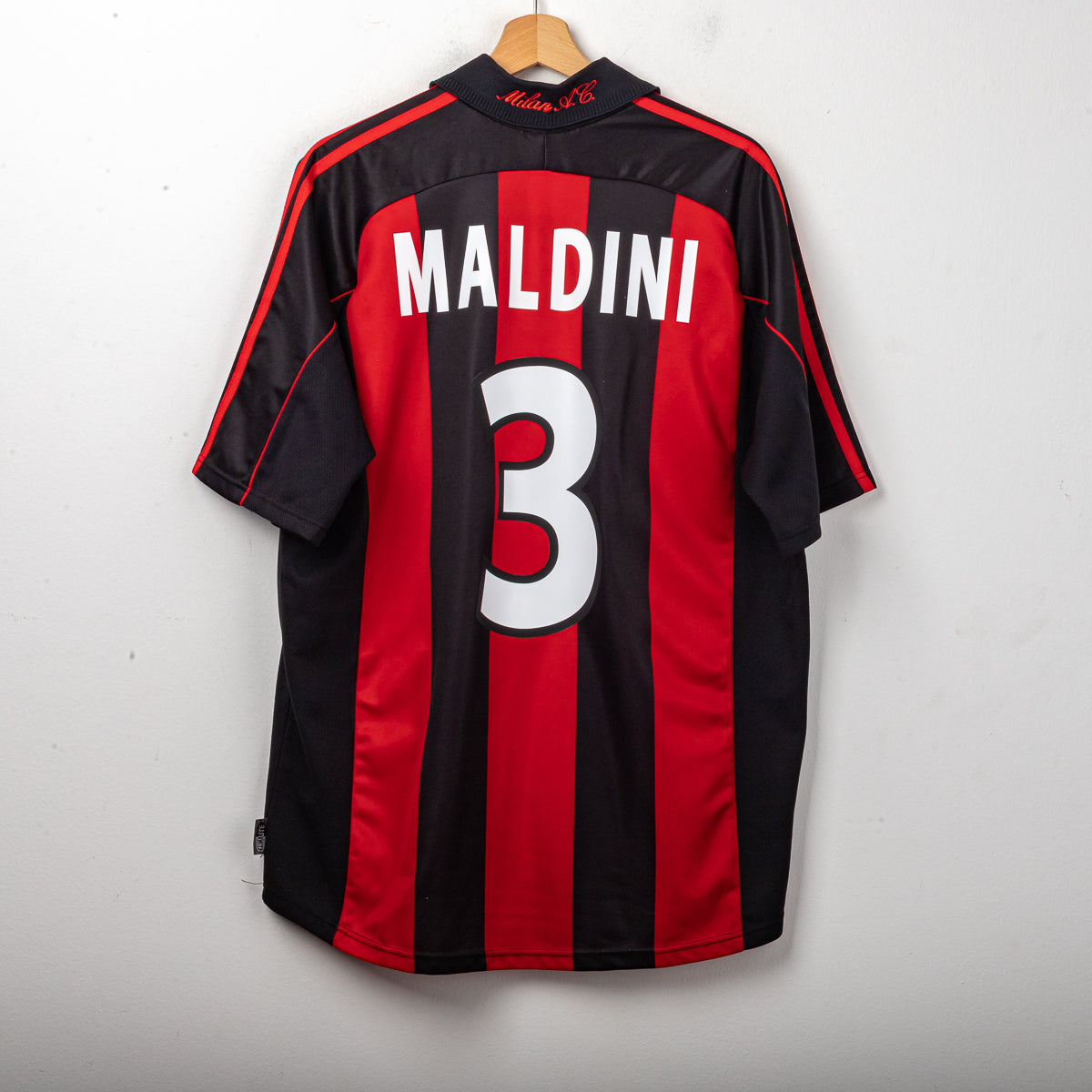 Maglia Home Milan Adidas Maldini 3 2000/2001 L