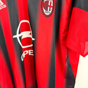 Maglia Home Milan Adidas Crespo 11 2004/2005 XL