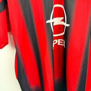 Maglia Home Milan Adidas Crespo 11 2004/2005 XL