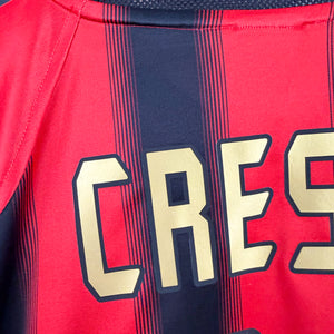 Maglia Home Milan Adidas Crespo 11 2004/2005 XL