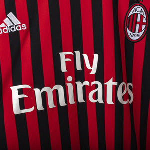 Maglia Home Milan Adidas Thiago Silva 33 2011/2012 XL