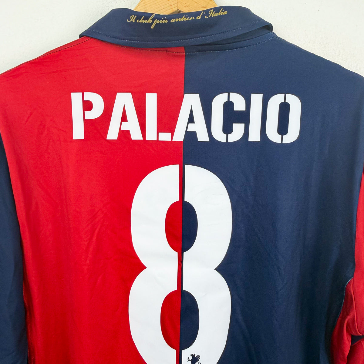 Maglia Home Genoa Asics Palacio 8 ML 2011/2012 XL