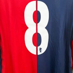Maglia Home Genoa Asics Palacio 8 ML 2011/2012 XL