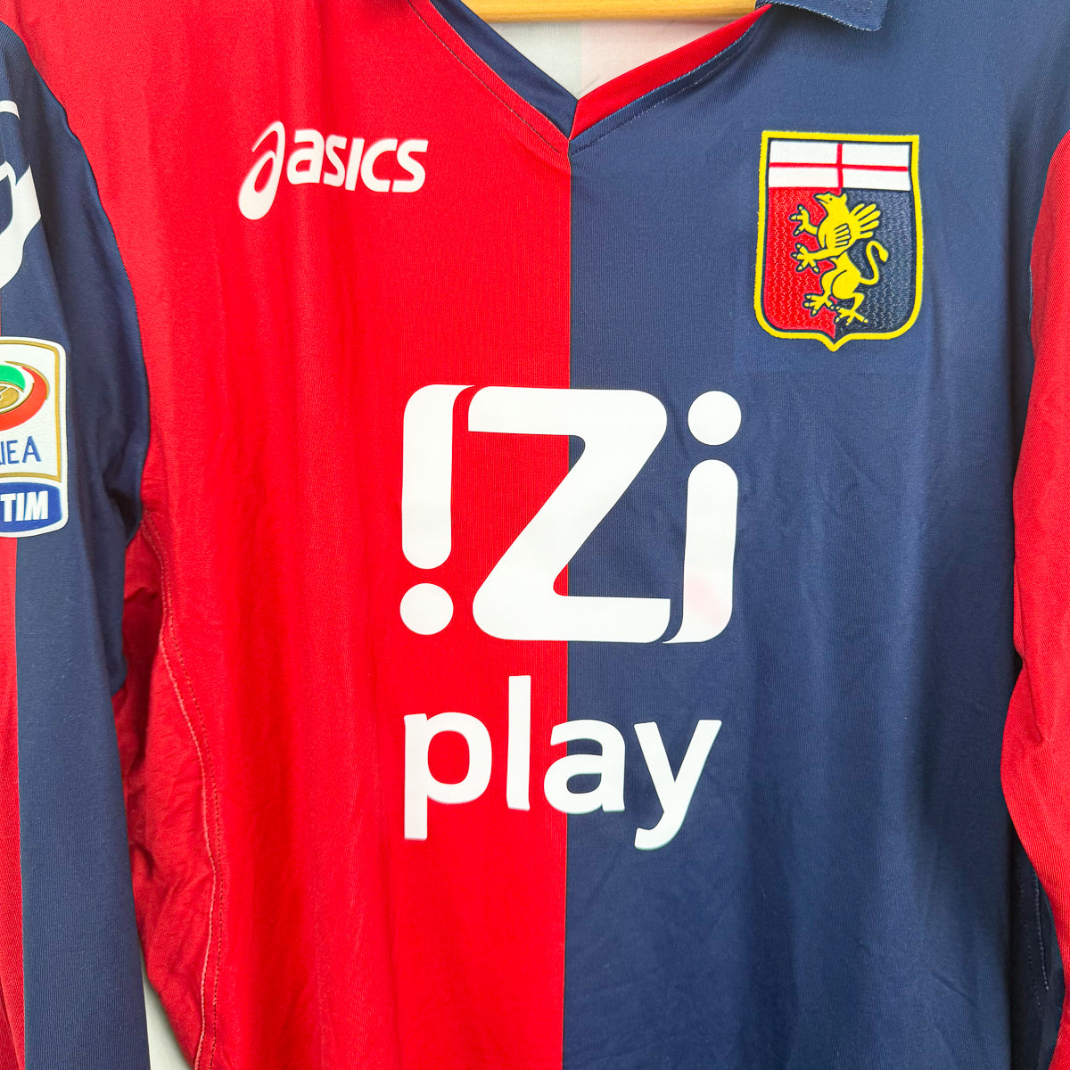 Maglia Home Genoa Asics Palacio 8 ML 2011/2012 XL